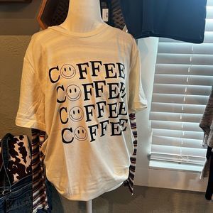 ✨ COFFEE COFFE ✨ Handmade Tee